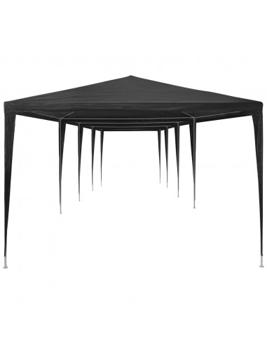 Tenda per Feste 3x12 m in PE Antracite