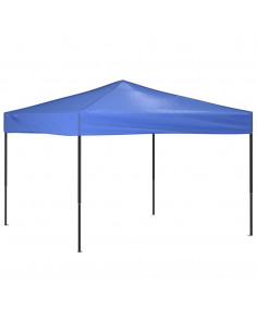 Tenda per Feste Pieghevole Blu 3x3 m 2