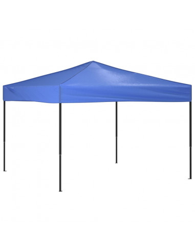 Tenda per Feste Pieghevole Blu 3x3 m