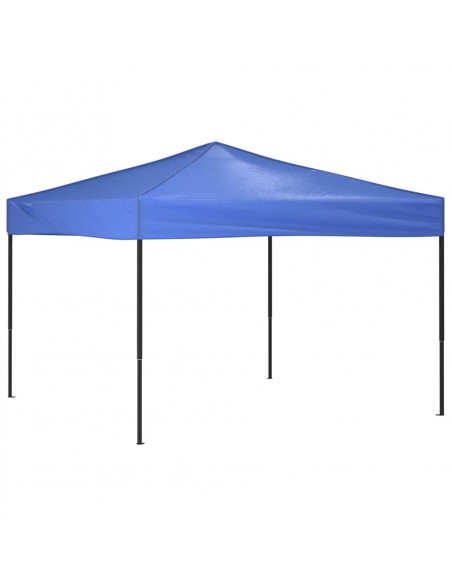 Tenda per Feste Pieghevole Blu 3x3 m