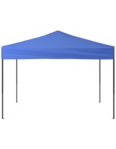 Tenda per Feste Pieghevole Blu 3x3 m
