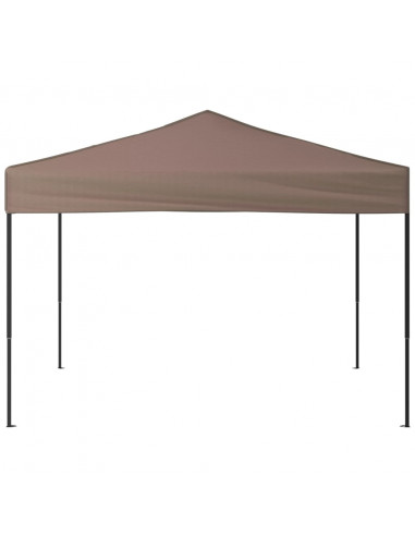 Tenda per Feste Pieghevole Tortora 3x3 m