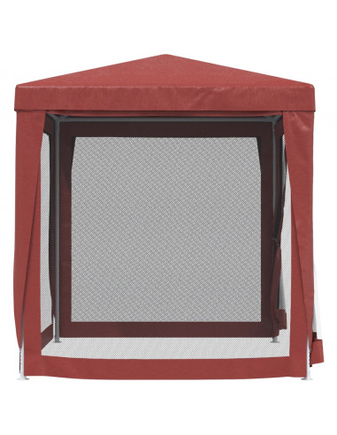 Tenda per Feste con Pareti Laterali in Rete 2x2 m HDPE