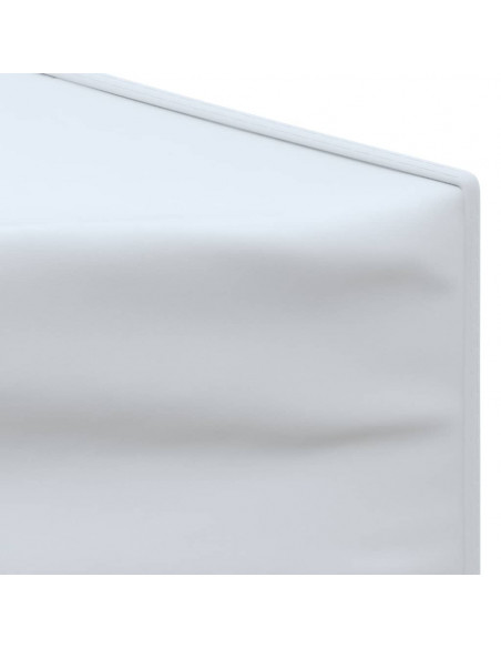 Tenda per Feste Pieghevole con Pareti Laterali Bianco 2x2 m