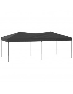 Tenda per Feste Pieghevole Antracite 3x6 m 2