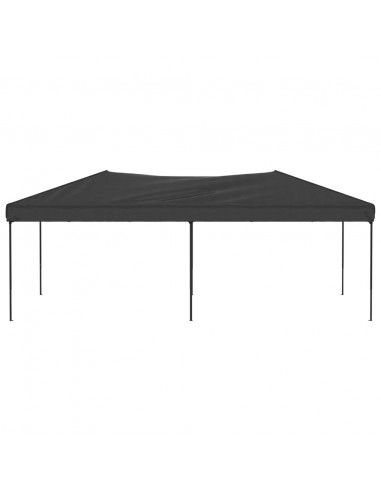 Tenda per Feste Pieghevole Antracite 3x6 m