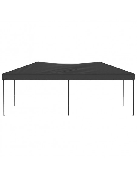 Tenda per Feste Pieghevole Antracite 3x6 m