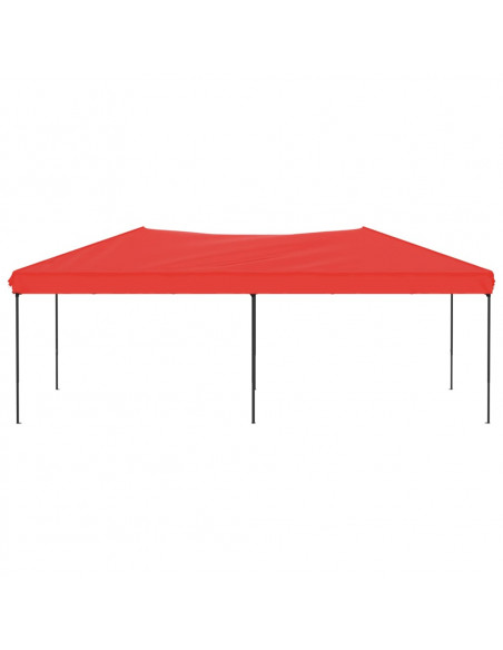 Tenda per Feste Pieghevole Rosso 3x6 m