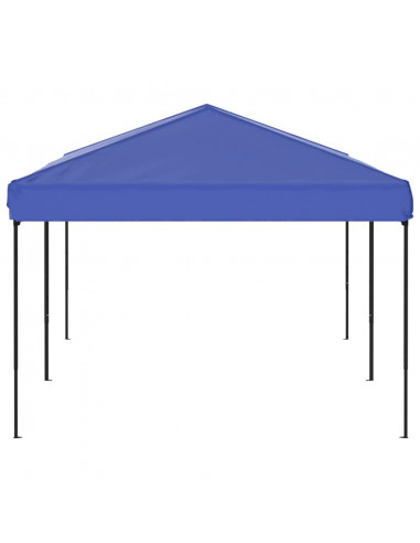 Tenda per Feste Pieghevole Blu 3x6 m