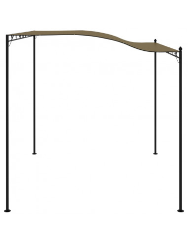 Tendalino Parasole 3x2,4 m Grigio Talpa 180 g/m²