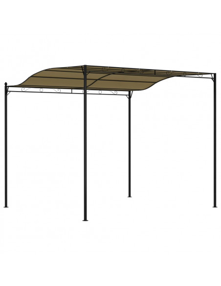 Tendalino Parasole 3x2,4 m Grigio Talpa 180 g/m²