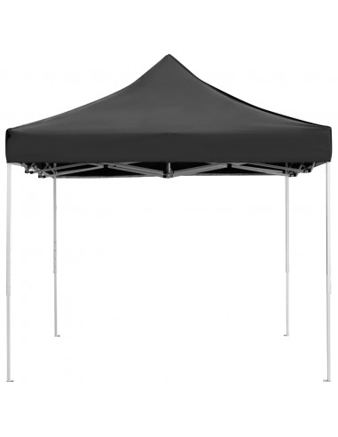 Gazebo Professionale Pieghevole Alluminio 4,5x3 m Antracite