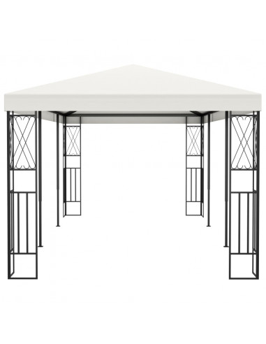 Gazebo 3x6 m Crema in Tessuto
