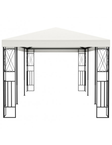 Gazebo 3x6 m Crema in Tessuto