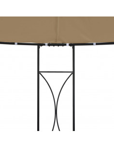 Gazebo 300x290 cm Grigio Talpa Rotondo 2