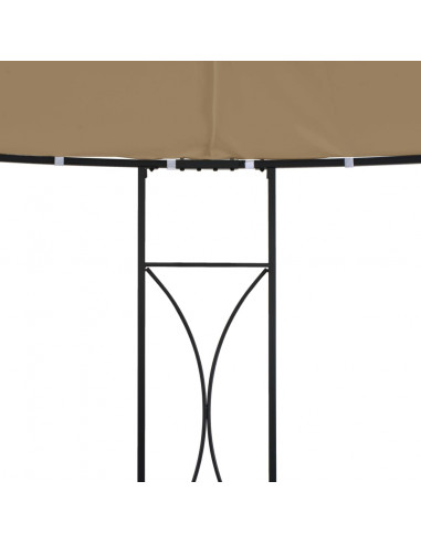 Gazebo 300x290 cm Grigio Talpa Rotondo