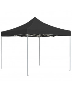 Gazebo Professionale Pieghevole Alluminio 2x2 m Antracite 2
