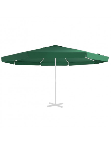 Telo di Ricambio per Tenda da Sole Verde 500 cm