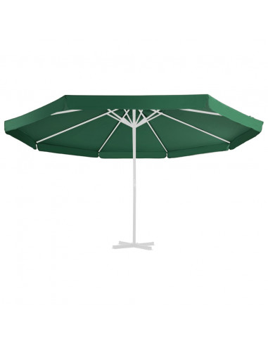 Telo di Ricambio per Tenda da Sole Verde 500 cm