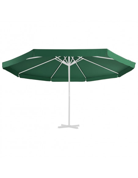 Telo di Ricambio per Tenda da Sole Verde 500 cm