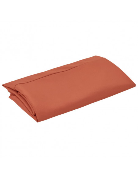 Telo di Ricambio per Ombrellone Terracotta 300 cm