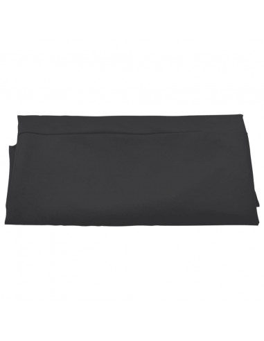 Telo di Ricambio per Ombrellone a Sbalzo Nero 300 cm