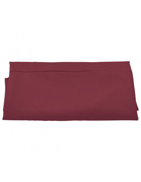 Telo di Ricambio per Ombrellone a Sbalzo Rosso Bordò 300 cm