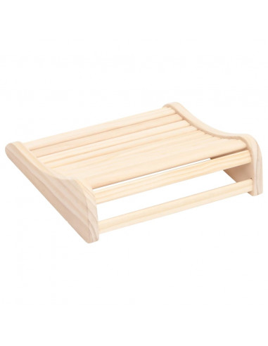 Poggiatesta per Sauna in Legno Massello di Pino