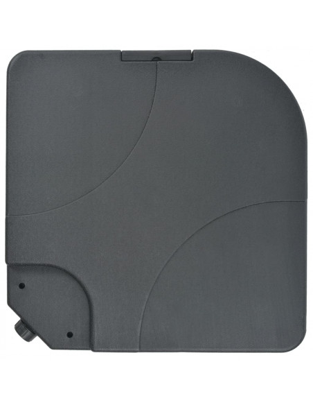 Ombrellone da Esterni con Base Portatile Terracotta