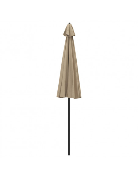 Ombrellone da Esterni con Palo in Alluminio 270 cm Grigio Talpa