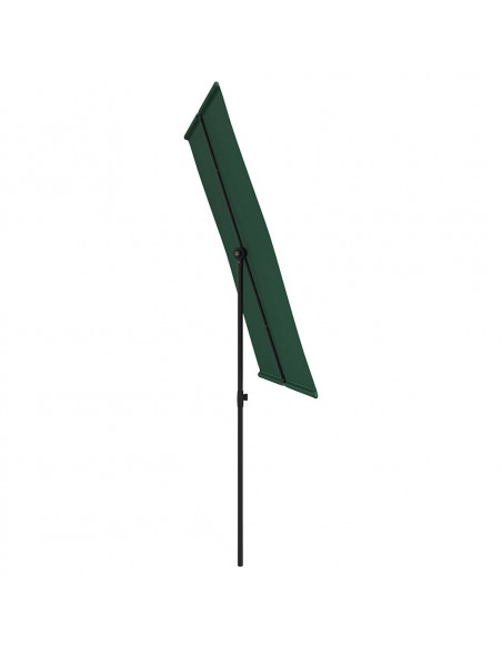 Ombrellone da Esterni con Palo in Alluminio 2x1,5 m Verde