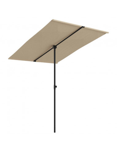 Ombrellone da Esterni con Palo in Alluminio 2x1,5 m Talpa