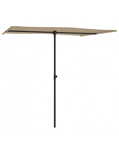 Ombrellone da Esterni con Palo in Alluminio 2x1,5 m Talpa