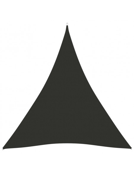 Parasole a Vela Oxford Triangolare 4x5x5 m Antracite