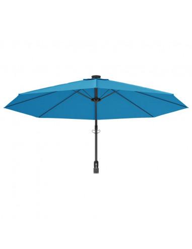 Ombrellone a Parete Blu Mare 290 cm