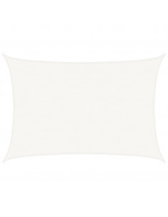 Vela Parasole 160 g/m² Bianca 5x6 m in HDPE 2