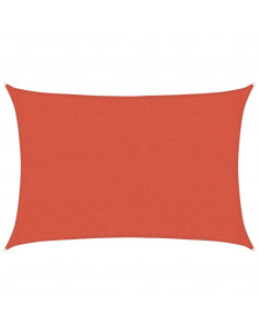 Vela Parasole 160 g/m² Terracotta 2,5x3,5 m in HDPE 2