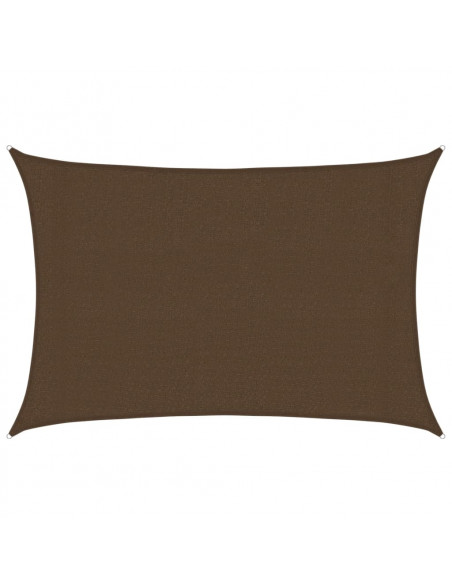 Vela Parasole 160 g/m² Marrone 3x4 m in HDPE