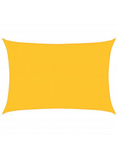 Vela Parasole 160 g/m² Gialla 3x4 m in HDPE 2