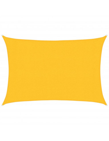 Vela Parasole 160 g/m² Gialla 3x4 m in HDPE