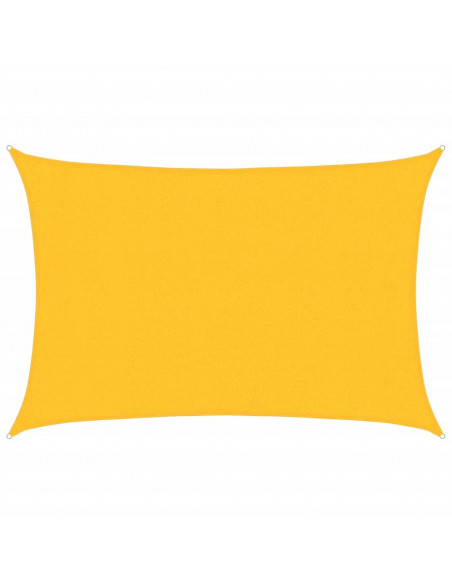 Vela Parasole 160 g/m² Gialla 3x4 m in HDPE