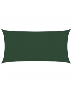 Vela Parasole 160 g/m² Verde Scuro 3x6 m in HDPE 2