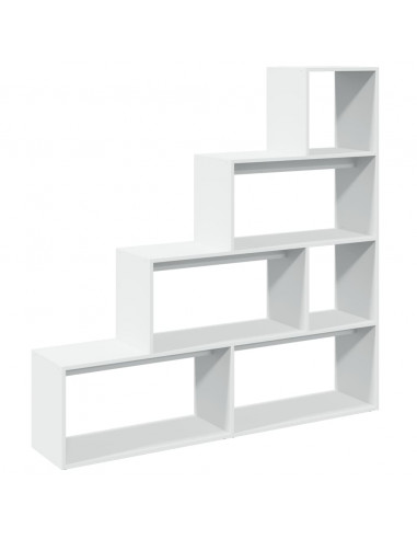 Libreria Divisorio 4 Ripiani Bianca 143,5x29x143,5cm Truciolato