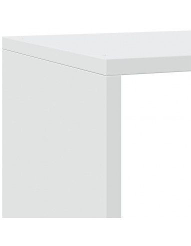 Libreria Divisorio 4 Ripiani Bianca 143,5x29x143,5cm Truciolato