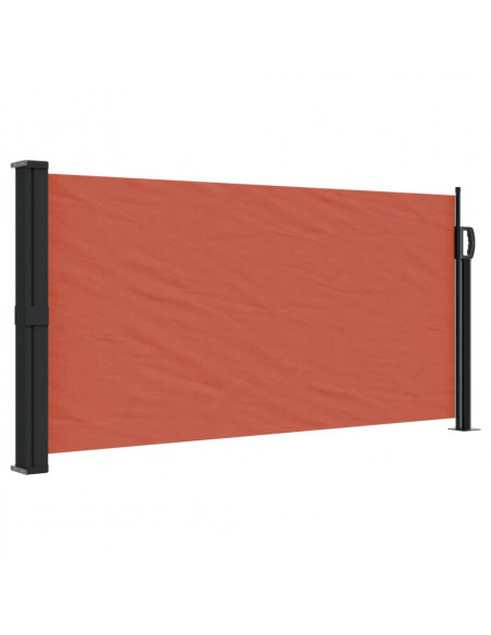 Tenda da Sole Laterale Retrattile Terracotta 100x500 cm