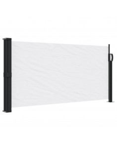 Tenda da Sole Laterale Retrattile Bianco 100x500 cm 2