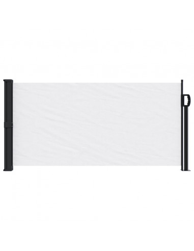 Tenda da Sole Laterale Retrattile Bianco 100x500 cm