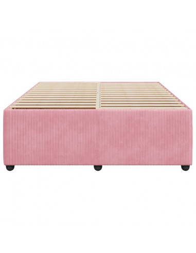 Giroletto Rosa 140x190 cm in Velluto