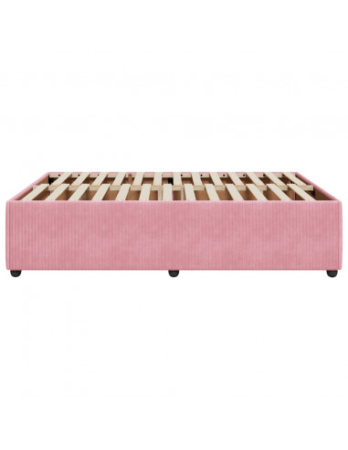 Giroletto Rosa 140x190 cm in Velluto