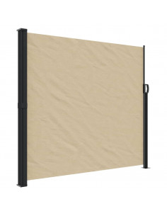 Tenda da Sole Laterale Retrattile Beige 180x300 cm 2